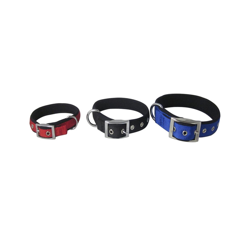 Soft Neoprene Padded Nylon Dog Collars 